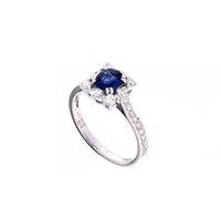 Anello Crivelli Donna ZAFFIRO in Oro Zaffiro 381-DR3438M ZF 0.72